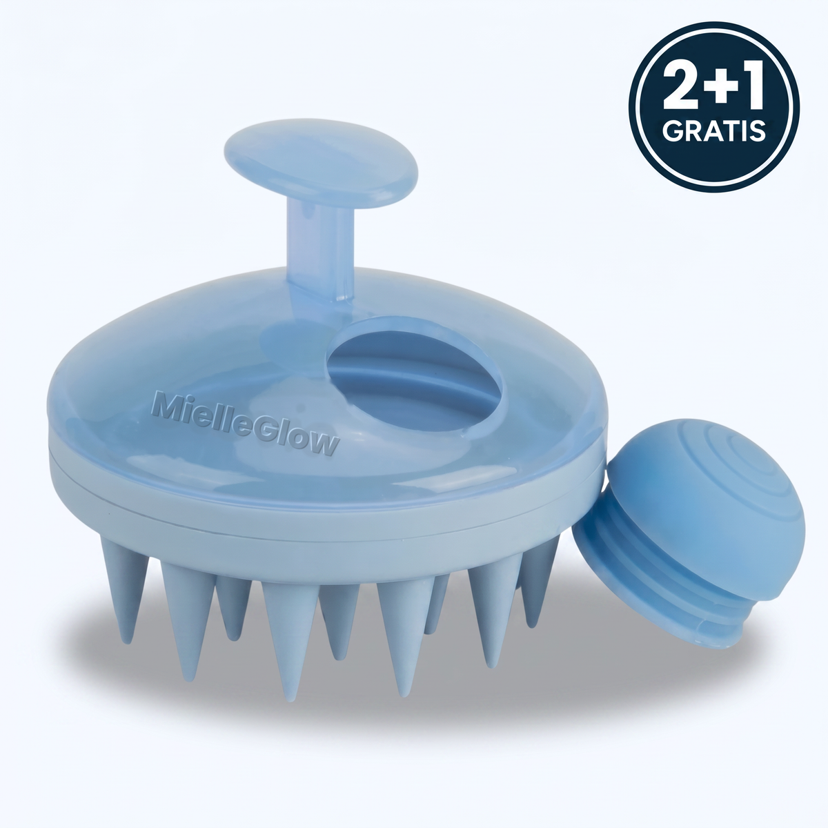 ScalpCare – Cepillo exfoliante para el cuero cabelludo MielleGlow