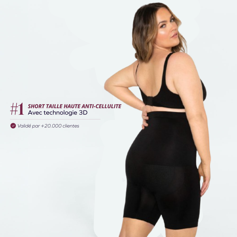 Short 3D - Taille Haute Ultra Correcteur