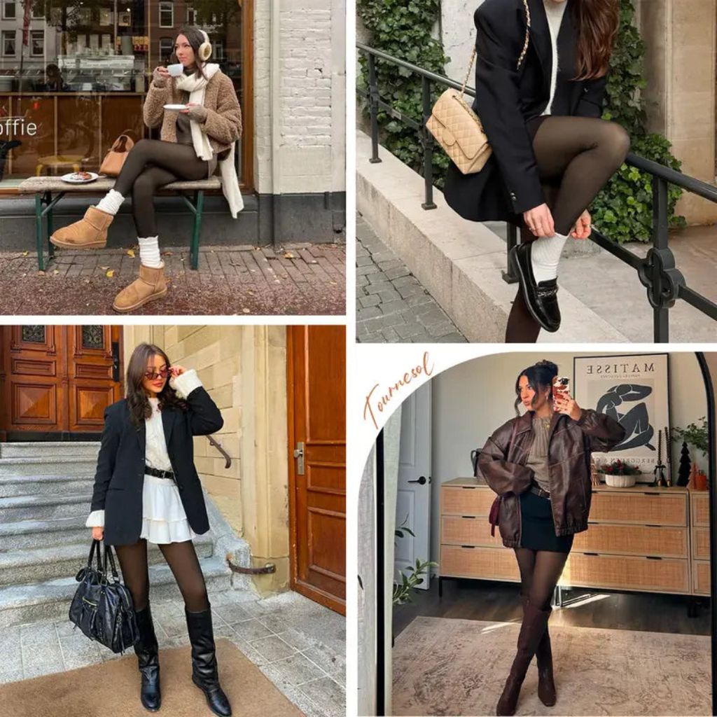 Collant Polaire Gainant - Portez vos robes en hiver sans avoir froid