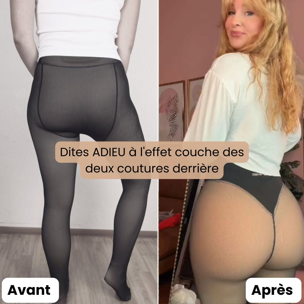 Collant Polaire Gainant - Portez vos robes en hiver sans avoir froid