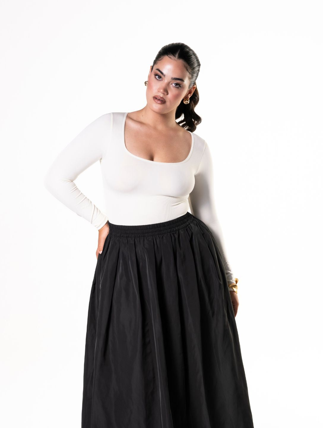 Body à Manches Longues et String